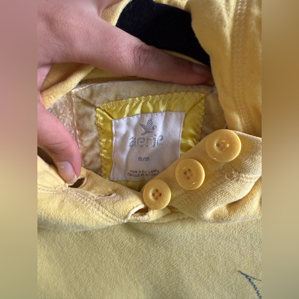 Aerie Women’s Yellow Pullover Sweatshirt Size M - Picture 2 of 9
